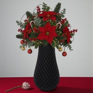 Black 3d Print Vase! Homemade!